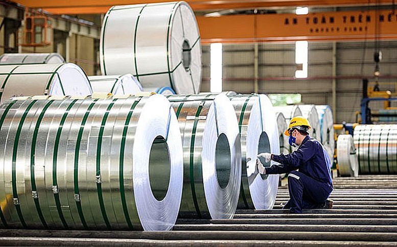 Giá thép nội địa điều chỉnh tăng 3 lần kể từ đầu năm nay - Ảnh 1.