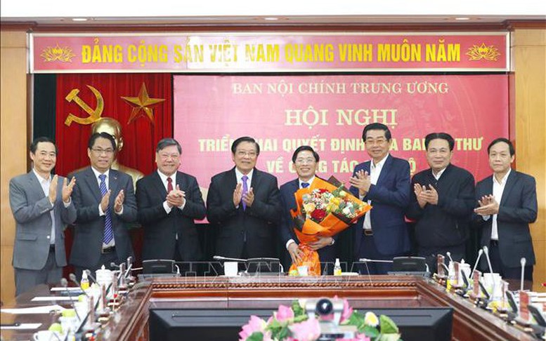 Trao quyết định bổ nhiệm ông Đặng Văn Dũng giữ chức Phó Trưởng Ban Nội chính Trung ương