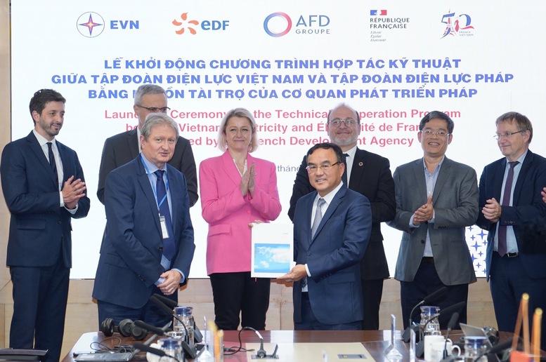 EVN và AFD tăng cường hợp tác trong quá trình chuyển dịch năng lượng - Ảnh 3.