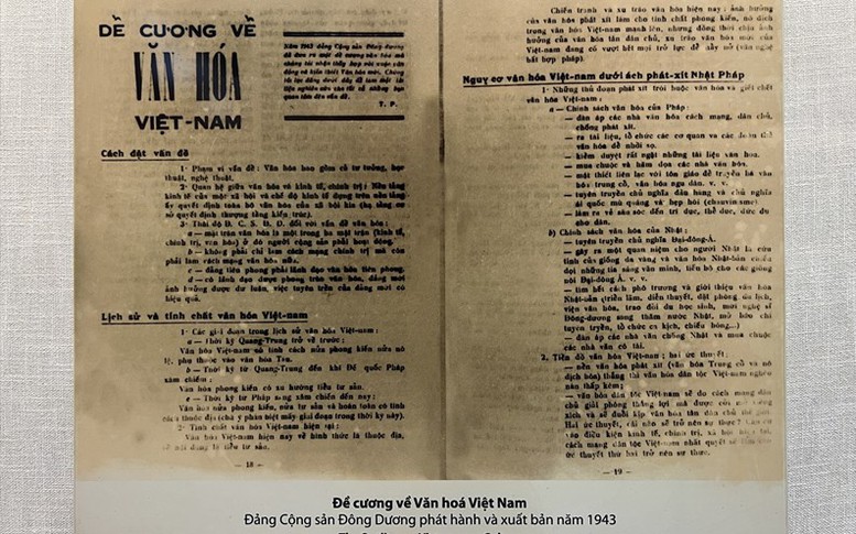 Đề cương về Văn hóa Việt Nam – Văn kiện mang tầm vóc cương lĩnh đầu tiên của Đảng ta về văn hóa