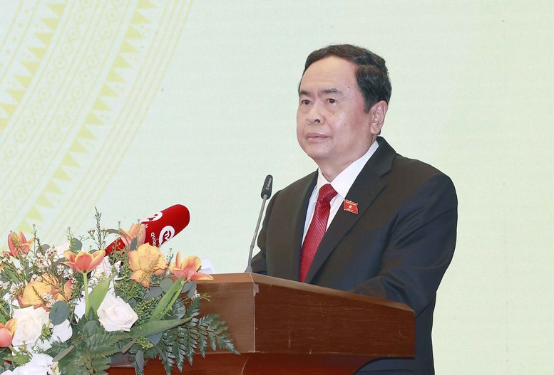 Chủ tịch Quốc hội Vương Đình Huệ dự Hội nghị triển khai công tác đối ngoại của Quốc hội năm 2023 - Ảnh 2.