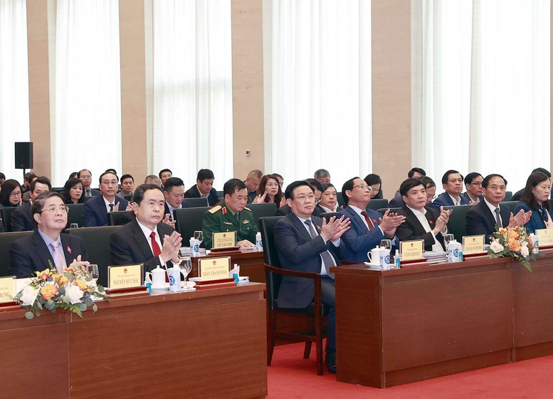 Chủ tịch Quốc hội Vương Đình Huệ dự Hội nghị triển khai công tác đối ngoại của Quốc hội năm 2023 - Ảnh 1. Chủ tịch Quốc hội Vương Đình Huệ dự Hội nghị triển khai công tác đối ngoại của Quốc hội năm 2023 - Ảnh 1.