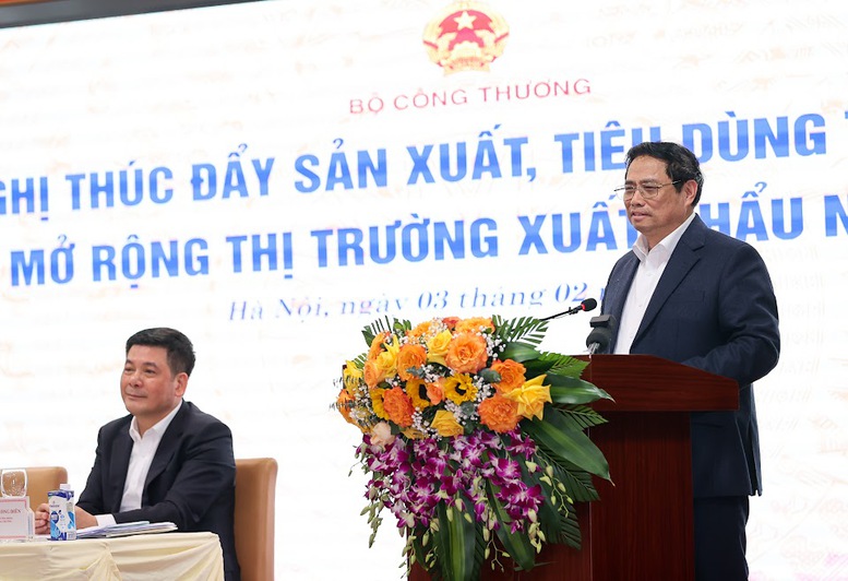 Thủ tướng: Thúc đẩy sản xuất, tiêu dùng trong nước và mở rộng thị trường xuất khẩu; tự cường, tự chủ trong lĩnh vực công nghiệp - Ảnh 8.