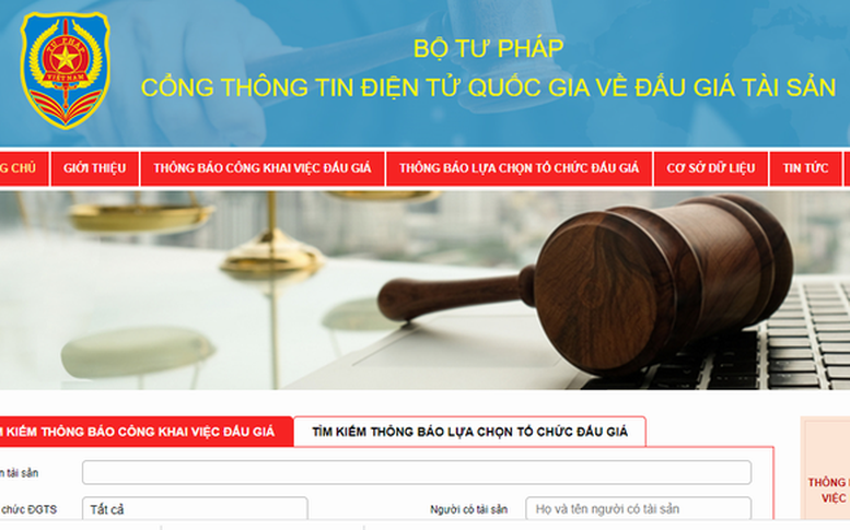 Đề xuất sửa đổi, bổ sung quy định tổ chức đấu giá bằng hình thức trực tuyến