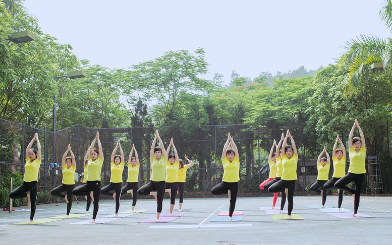 Festival yoga mùa Xuân - vì sức khỏe cộng đồng