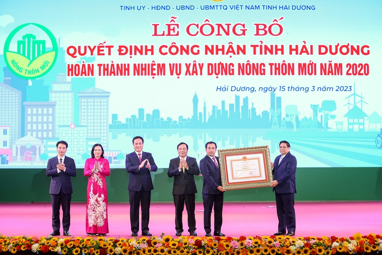 Tỉnh thứ 5 hoàn thành xây dựng nông thôn mới: Đẩy mạnh công nghiệp hóa, hiện đại hóa nông thôn - Ảnh 4.