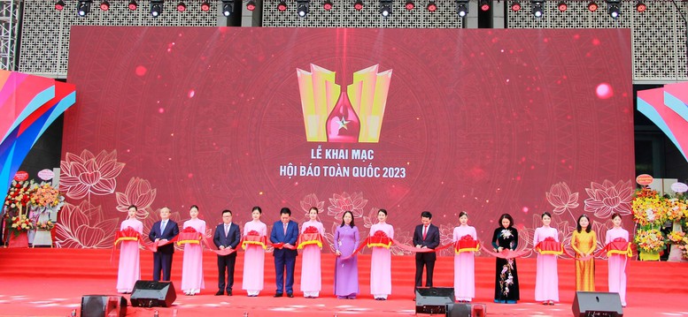 Khai mạc Hội Báo toàn quốc năm 2023 - Ảnh 3.