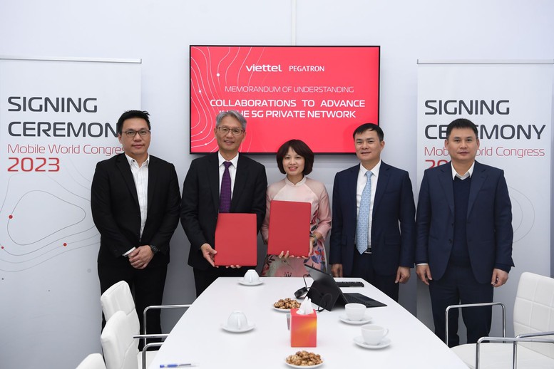 Viettel Networks và Pegatron hợp tác xây dựng nhà máy  trên nền tảng 5G Private Network - Ảnh 1.