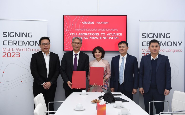 Viettel Networks và Pegatron hợp tác xây dựng nhà máy  trên nền tảng 5G Private Network