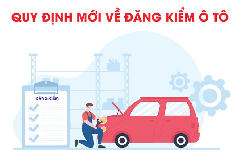 Infographics: Quy định mới nhất về đăng kiểm ô tô có hiệu lực từ ngày 22/3/2023