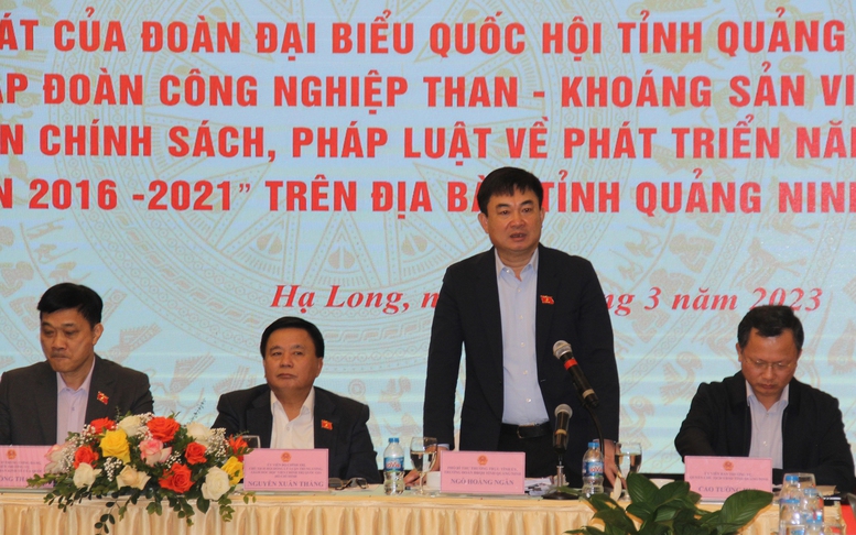 Hoàn thiện cơ chế, chính sách để ngành than phát triển, thực hiện vai trò trụ cột an ninh năng lượng quốc gia