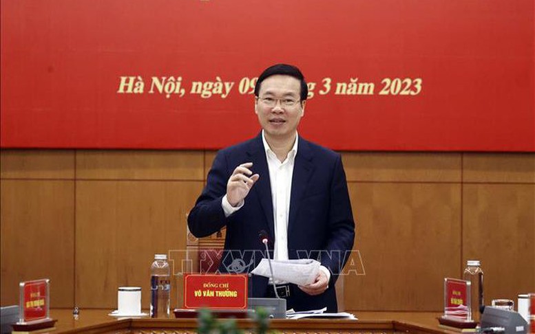 Chủ tịch nước chủ trì họp Ban Chỉ đạo tổng kết 20 năm thực hiện Nghị quyết về phát huy sức mạnh đại đoàn kết toàn dân tộc