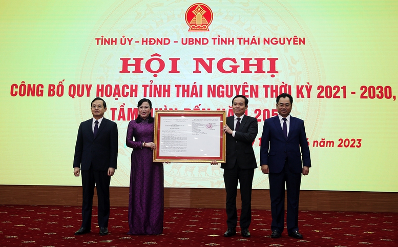 Công bố quy hoạch tỉnh Thái Nguyên thời kỳ 2021-2030, tầm nhìn 2050 - Ảnh 2.