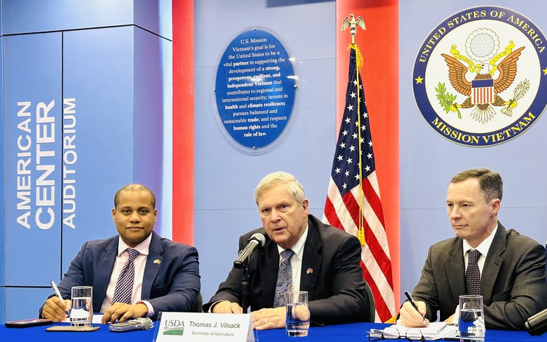 Bộ trưởng Bộ Nông nghiệp Hoa Kỳ ấn tượng về sự vươn lên của Việt Nam