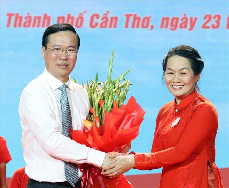 Chủ tịch nước Võ Văn Thưởng dự Lễ phát động Tháng Nhân đạo quốc gia năm 2023 - Ảnh 2.