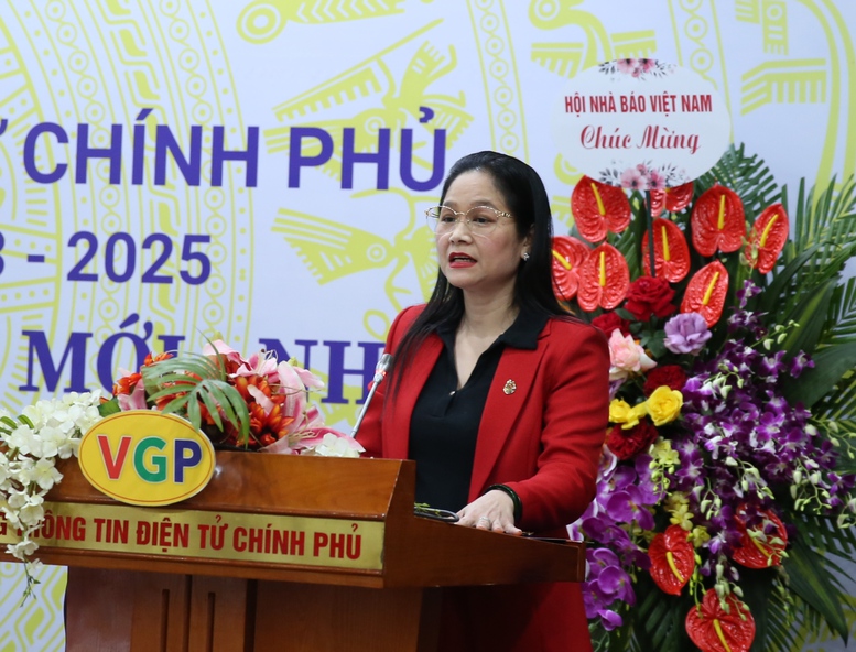 Đại hội Chi hội Nhà báo Báo Điện tử Chính phủ nhiệm kỳ 2023 - 2025 - Ảnh 2.