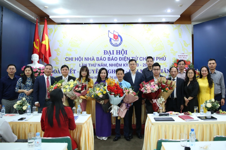 Đại hội Chi hội Nhà báo Báo Điện tử Chính phủ nhiệm kỳ 2023 - 2025 - Ảnh 5.