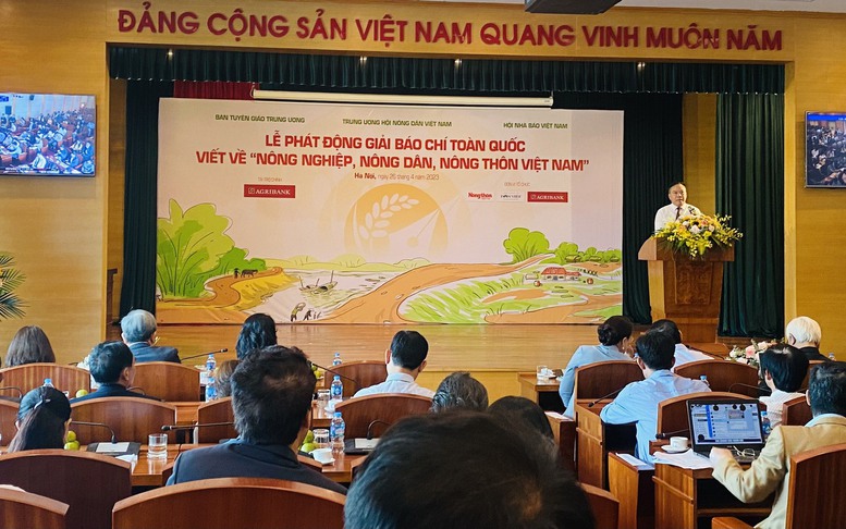 Phát động Giải Báo chí toàn quốc về đề tài 'tam nông'