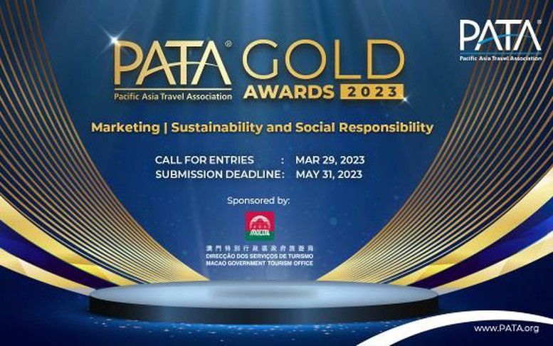 Giải thưởng “PATA Gold Award 2023” vinh danh các điểm đến hàng đầu về du lịch khu vực châu Á Thái Bình Dương