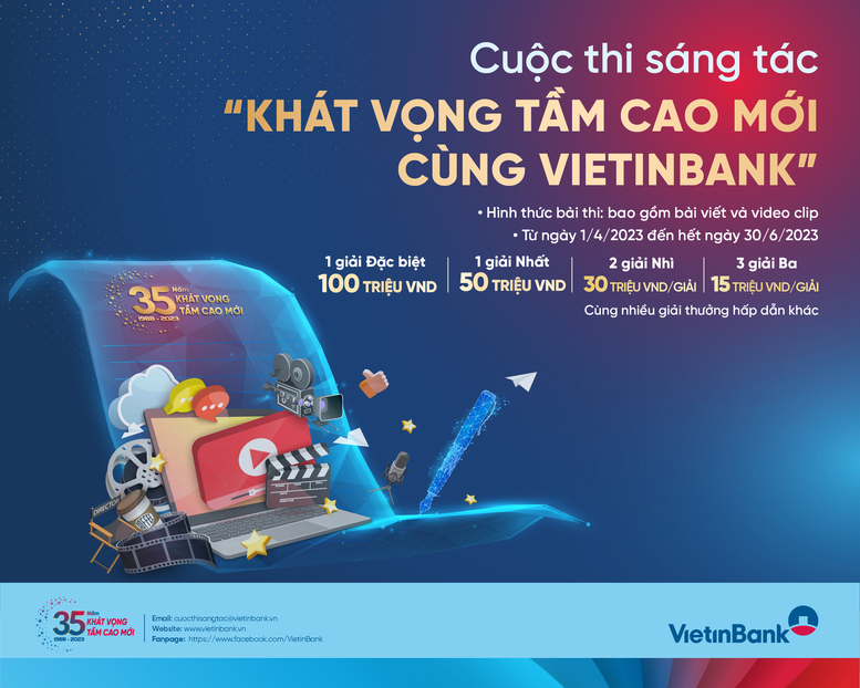 Phát động cuộc thi sáng tác “Khát vọng tầm cao mới cùng VietinBank” - Ảnh 1.