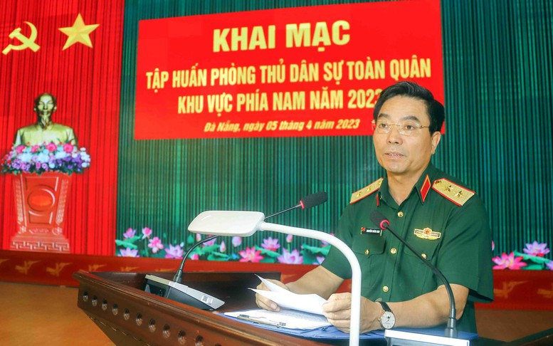 Khai mạc tập huấn Phòng thủ dân sự toàn quân khu vực phía nam