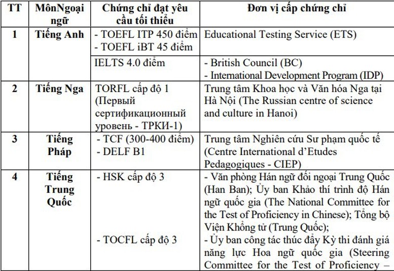 Trường hợp nào được miễn thi Ngoại ngữ trong xét tốt nghiệp THPT? - Ảnh 1.