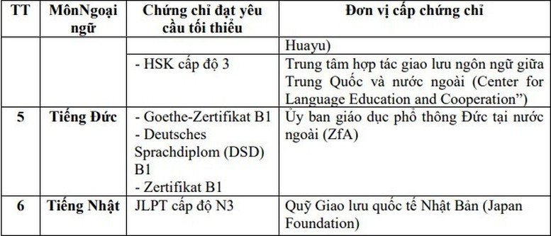 Trường hợp nào được miễn thi Ngoại ngữ trong xét tốt nghiệp THPT? - Ảnh 2.