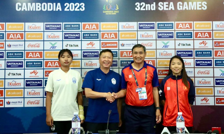 SEA Games 32: ĐT nữ Việt Nam đánh giá cao đối thủ vòng bán kết - Ảnh 1.