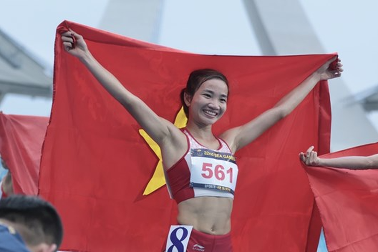 SEA Games 32: Đoàn Thể thao Việt Nam vượt mốc 70 HCV - Ảnh 1.
