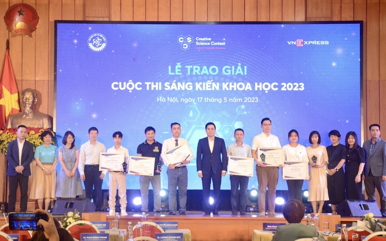 6 sáng kiến, giải pháp đoạt giải cuộc thi 'Sáng kiến khoa học 2023'