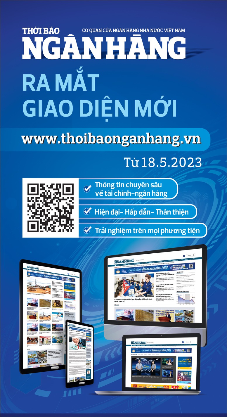 Thời báo Ngân hàng ra mắt giao diện mới - Ảnh 1.