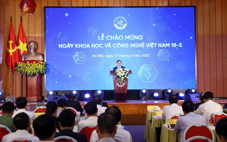 Thủ tướng Phạm Minh Chính dự lễ chào mừng Ngày Khoa học và Công nghệ Việt Nam