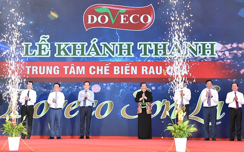 Khánh thành Trung tâm chế biến rau quả Doveco Sơn La