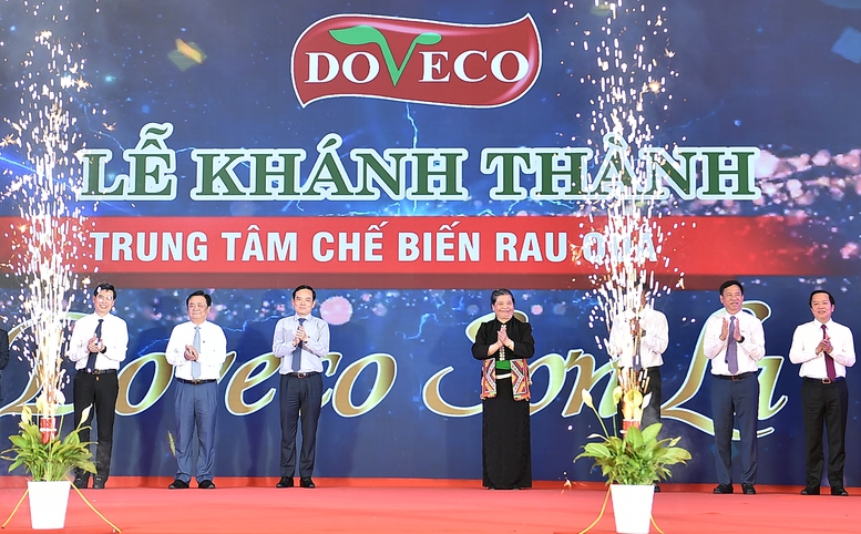 Khánh thành Trung tâm chế biến rau quả Doveco Sơn La - Ảnh 1.