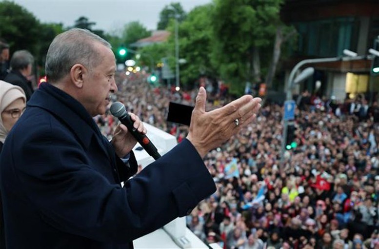 Ông Recep Tayyip Erdogan đắc cử Tổng thống Thổ Nhĩ Kỳ - Ảnh 1.