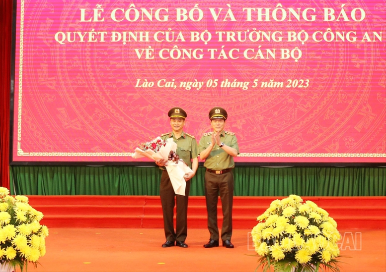 Điều động Phó Giám đốc Công an Nghệ An giữ chức Giám đốc Công an Lào Cai - Ảnh 1.