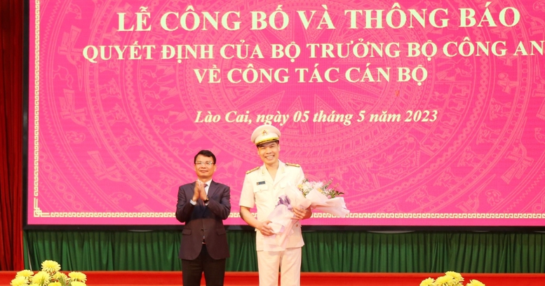 Điều động Phó Giám đốc Công an Nghệ An giữ chức Giám đốc Công an Lào Cai