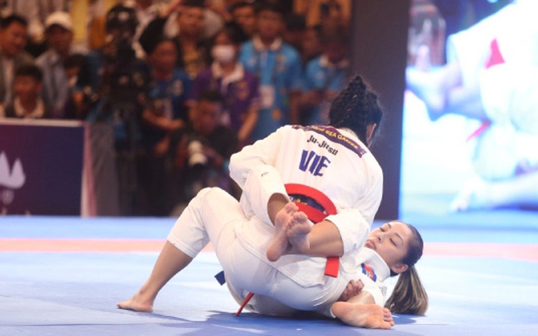 SEA Games 32: Jujitsu Việt Nam giành được 3 huy chương