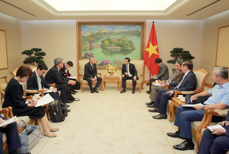Phó Thủ tướng Trần Hồng Hà tiếp lãnh đạo 2 doanh nghiệp lớn của Trung Quốc, Nhật Bản - Ảnh 4.