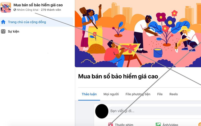 Cảnh báo mua bán sổ BHXH trên mạng xã hội