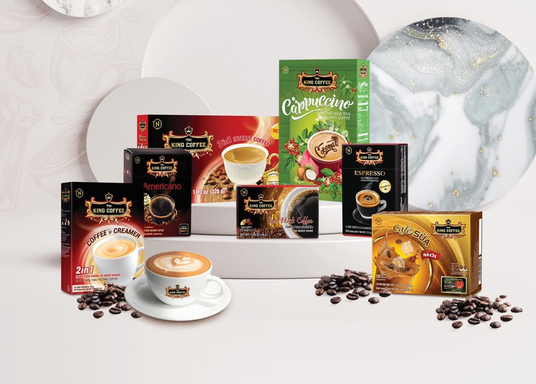 Hương vị truyền thống từ King Coffee cà phê sữa hòa tan - Ảnh 1.