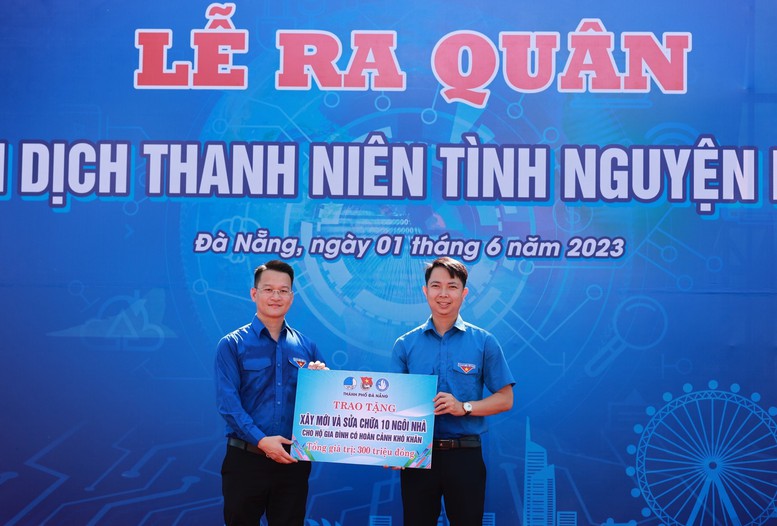 Miền Trung: Nhiều hoạt động hưởng ứng Chiến dịch Thanh niên tình nguyện hè 2023 - Ảnh 2.