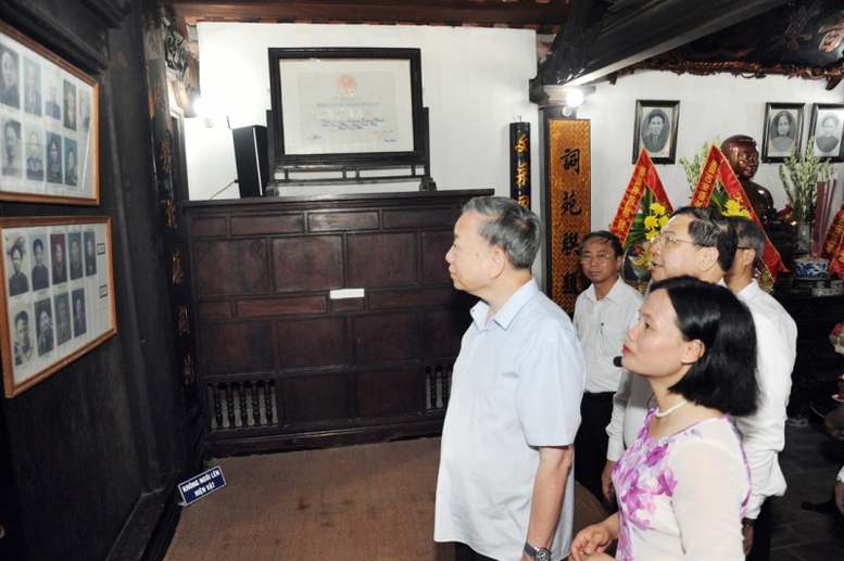 Tưởng niệm Tổng Bí thư Trường Chinh - Ảnh 2.