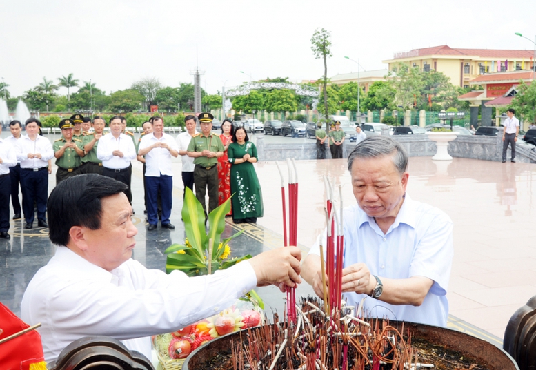 Tưởng niệm Tổng Bí thư Trường Chinh - Ảnh 3.