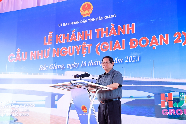 Khánh thành cầu Như Nguyệt giai đoạn 2: Tháo gỡ nút thắt nhiều năm với tinh thần tự lực, tự cường - Ảnh 1.