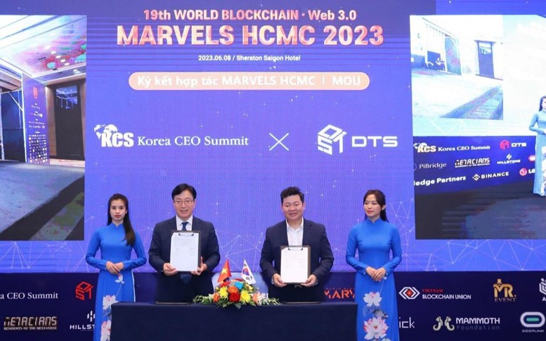 DN Việt Nam, Hàn Quốc ký kết hợp tác tại Hội nghị Thượng đỉnh Blockchain Việt - Hàn 2023