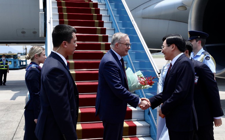 Thủ tướng Australia bắt đầu thăm chính thức Việt Nam