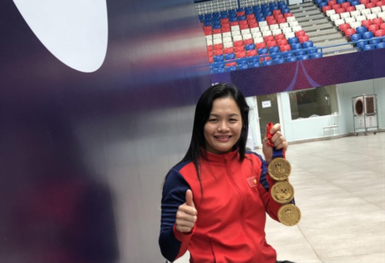 ASEAN Para Games 12: Đoàn Việt Nam 'cán mốc' 60 HCV, vượt chỉ tiêu đề ra - Ảnh 1.