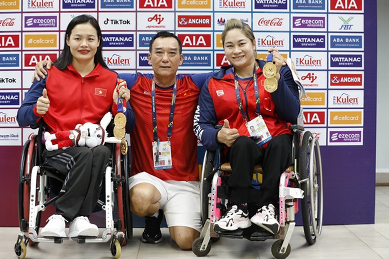 Bảng tổng sắp huy chương ASEAN Para Games 12: Đoàn Việt Nam hoàn thành xuất sắc chỉ tiêu - Ảnh 1.