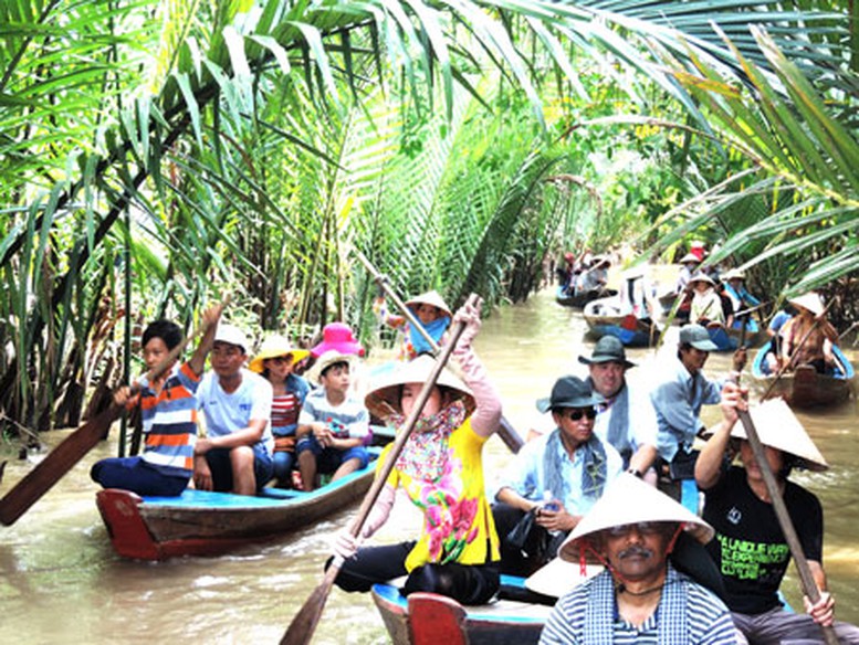 6 tháng đầu năm, du khách đến Bến Tre tăng hơn 100% - Ảnh 1.